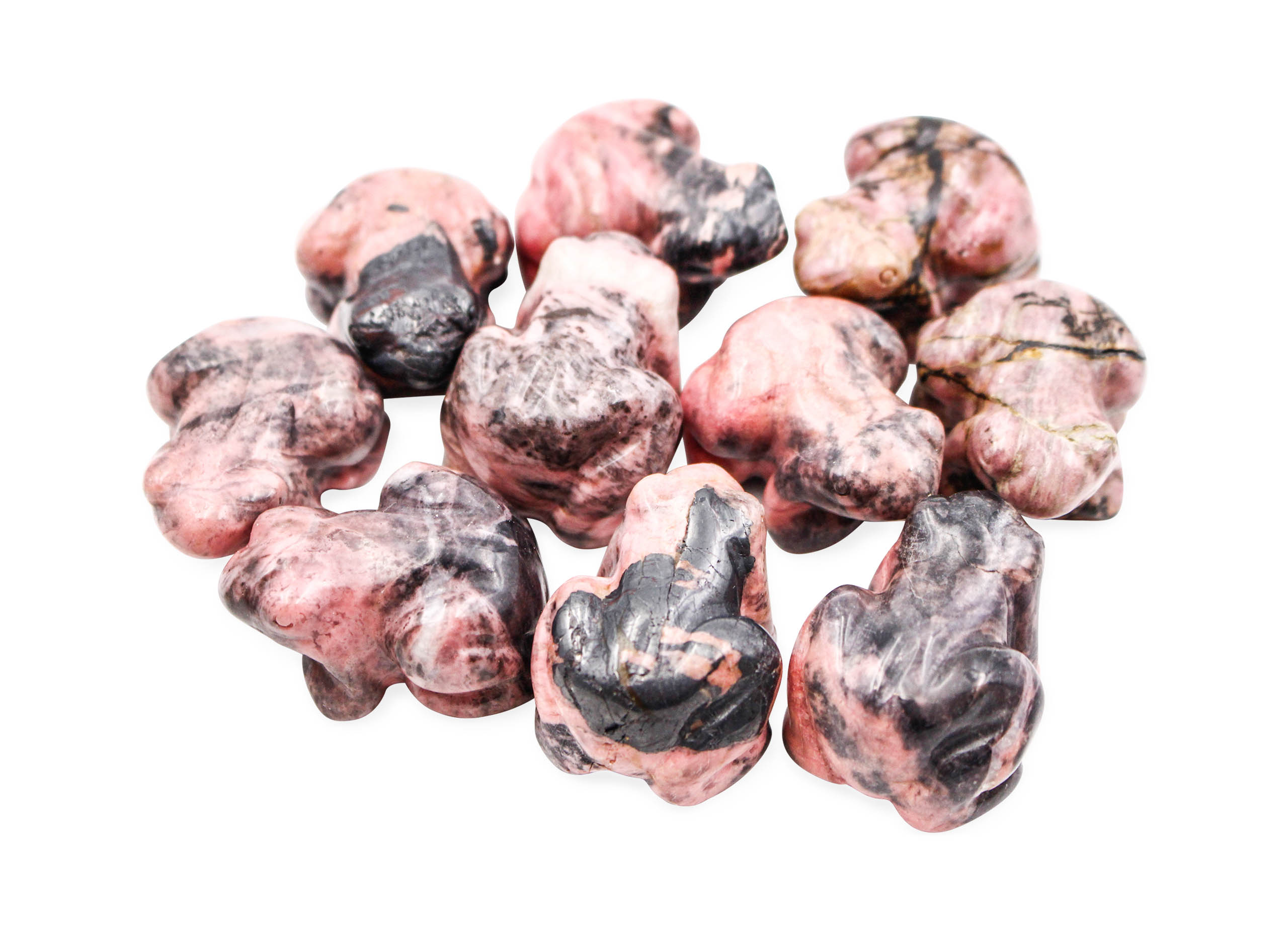 Rhodonite Frog- Crystal Dreams