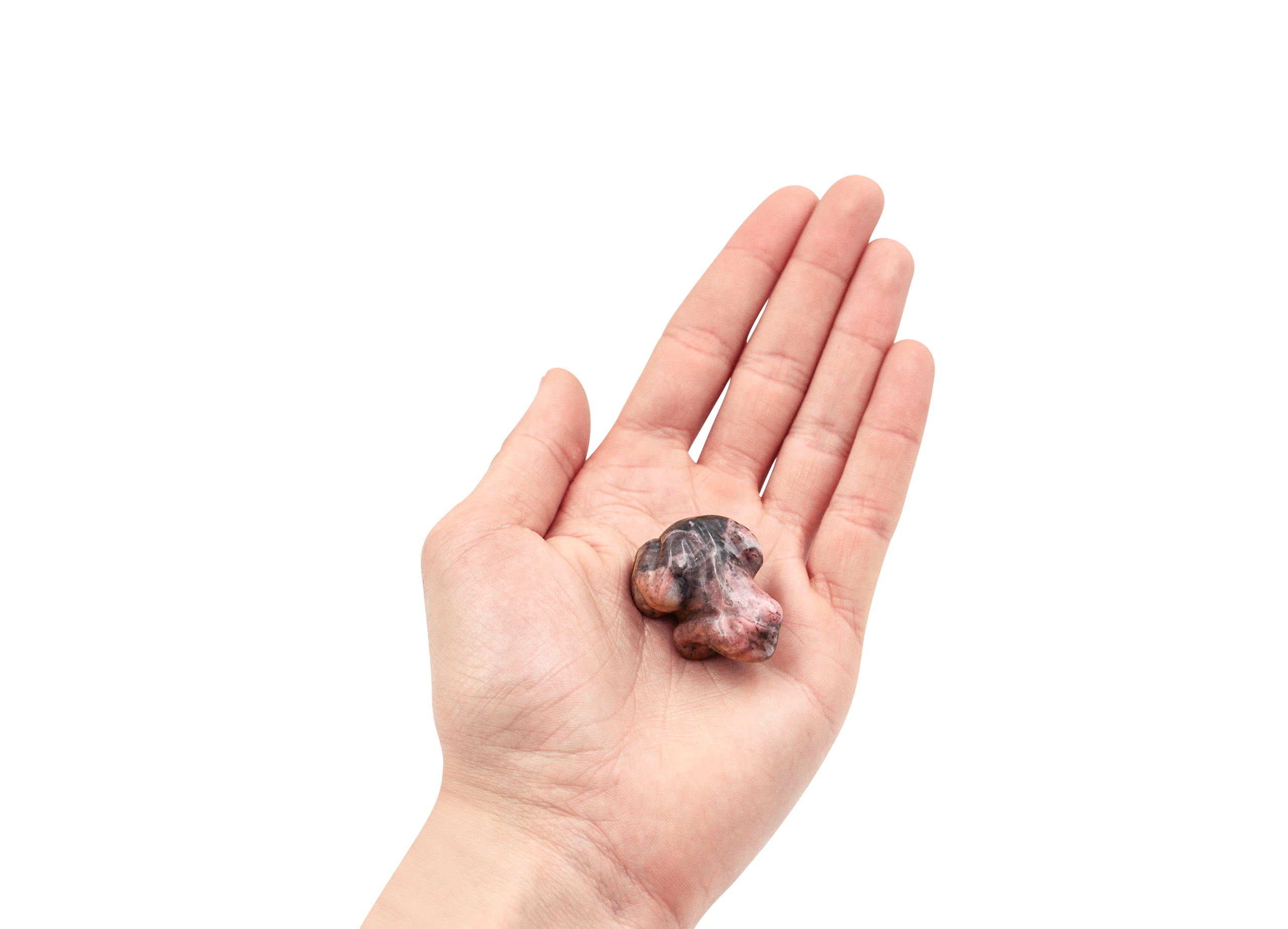 Rhodonite Frog- Crystal Dreams