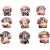 Rhodonite Frog- Crystal Dreams