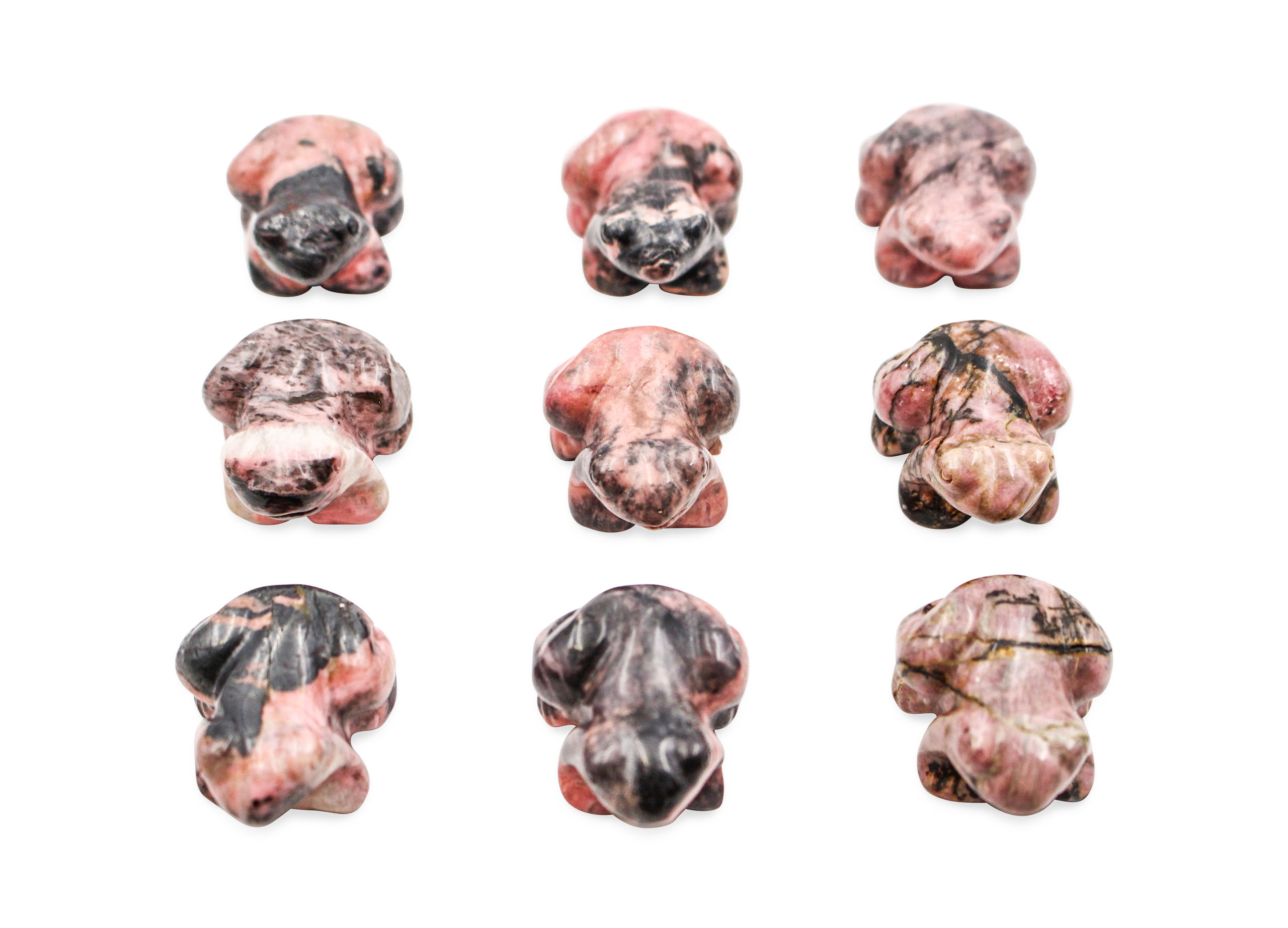 Rhodonite Frog- Crystal Dreams