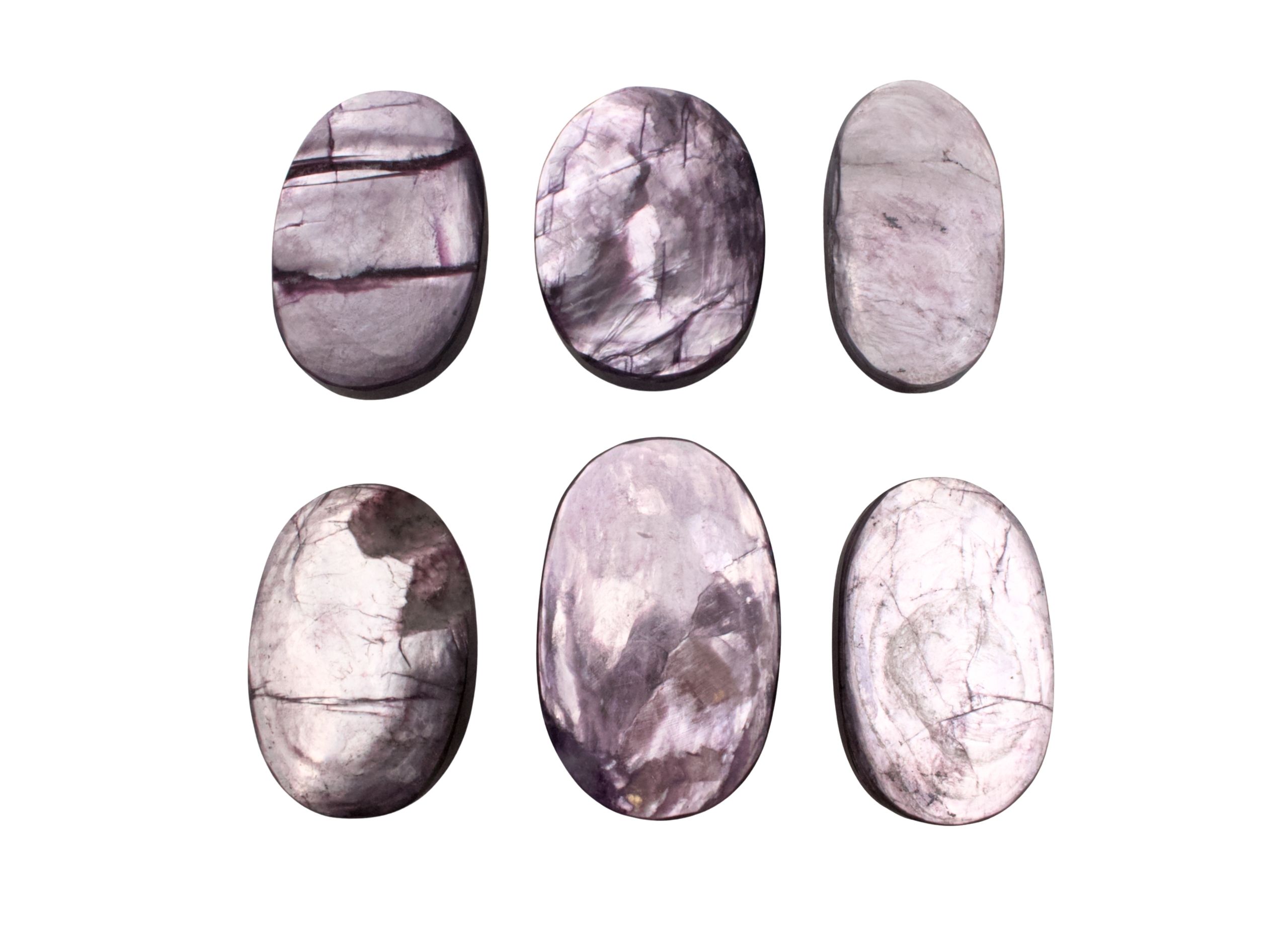 Lepidolite Rough Palm Stone - Crystal Dreams