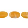 Orange Calcite Palm Stone - Crystal Dreams