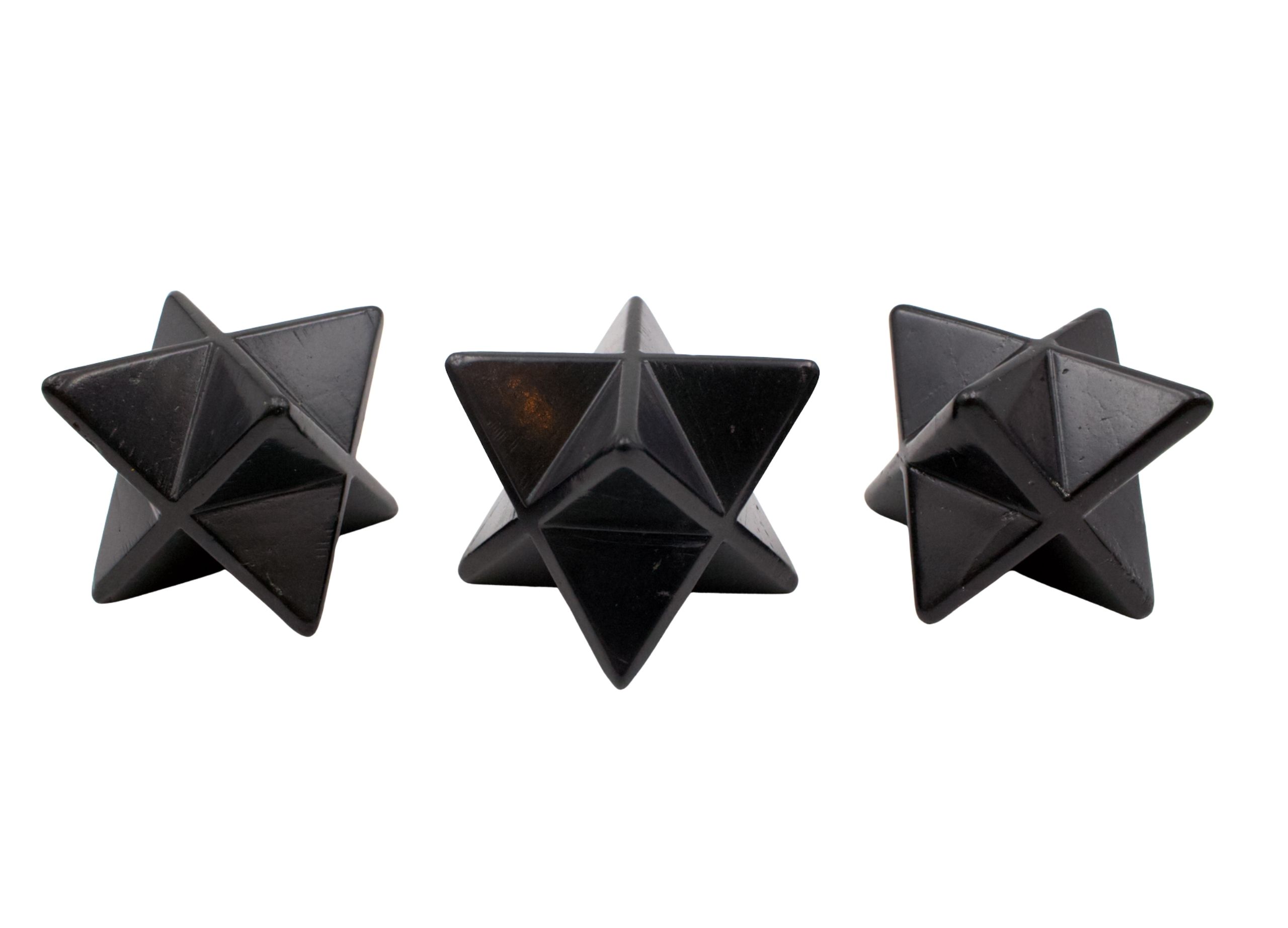 Shungite Merkaba Star (M)- Crystal Dreams