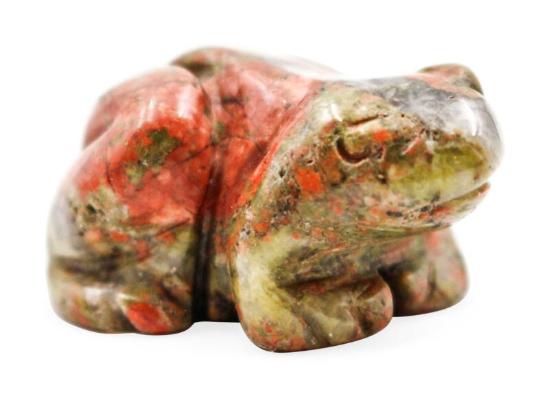 Unakite frog-Crystals Dreams