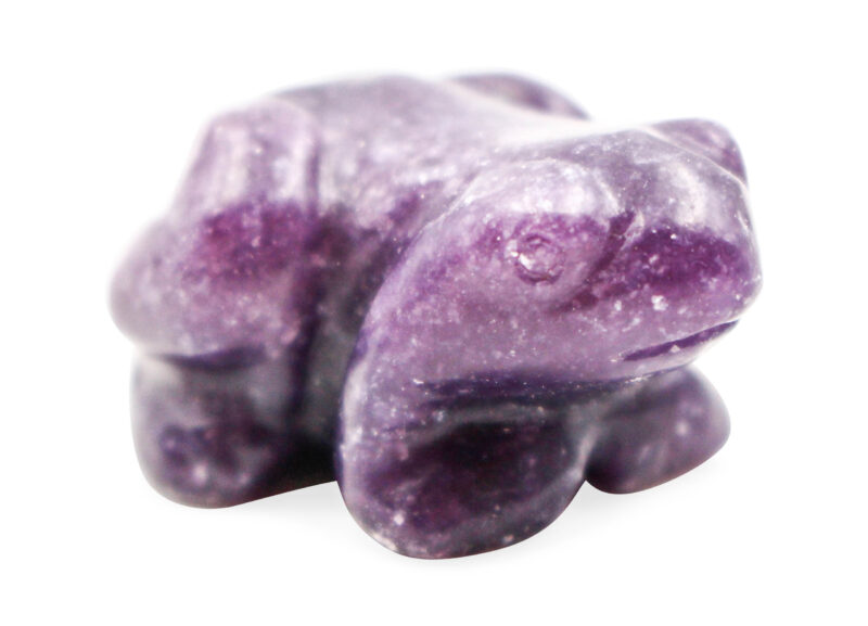 Lepidolite Frog- Crystal Dreams