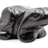Obsidian Frog- Crystal Dreams