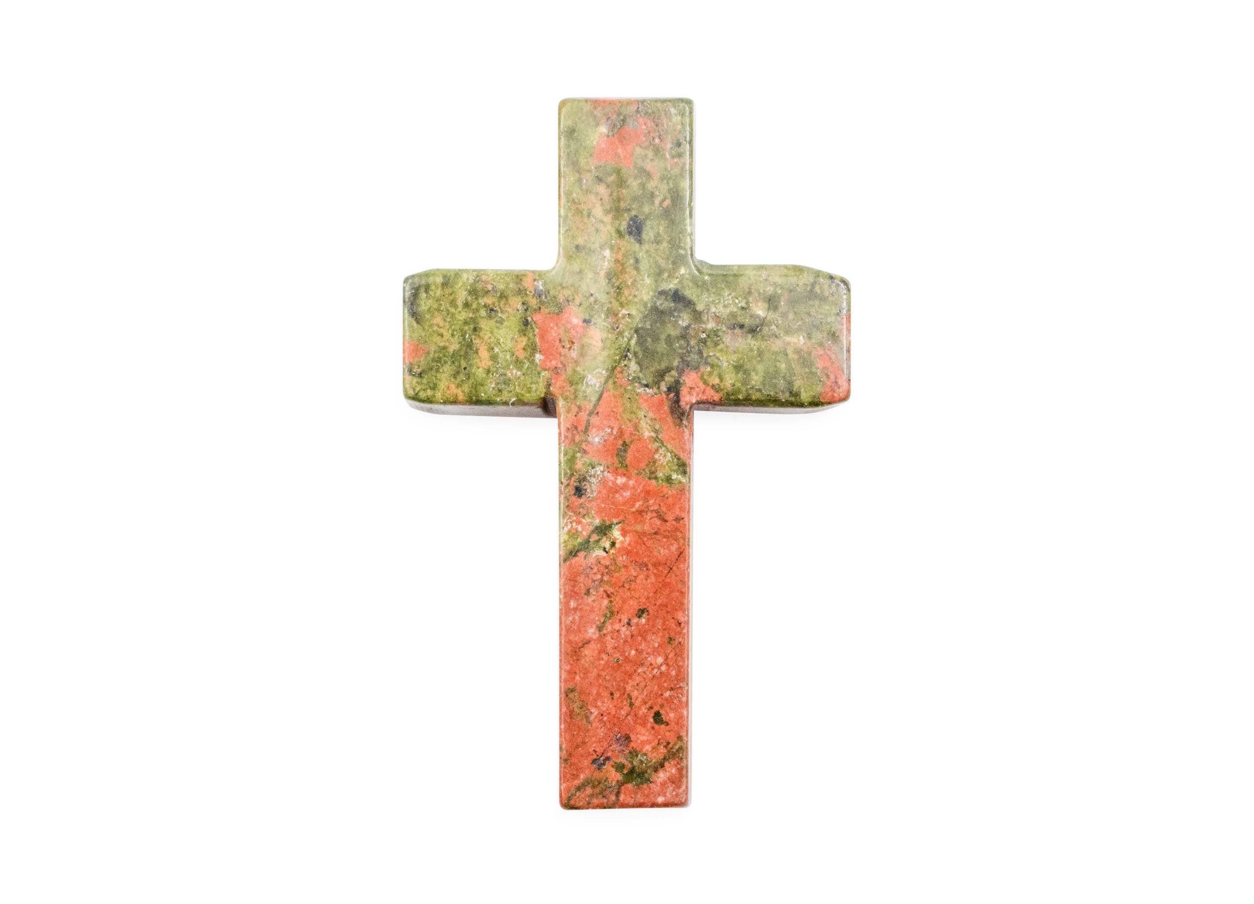 Unakite Crystal Cross - Crystal Dreams