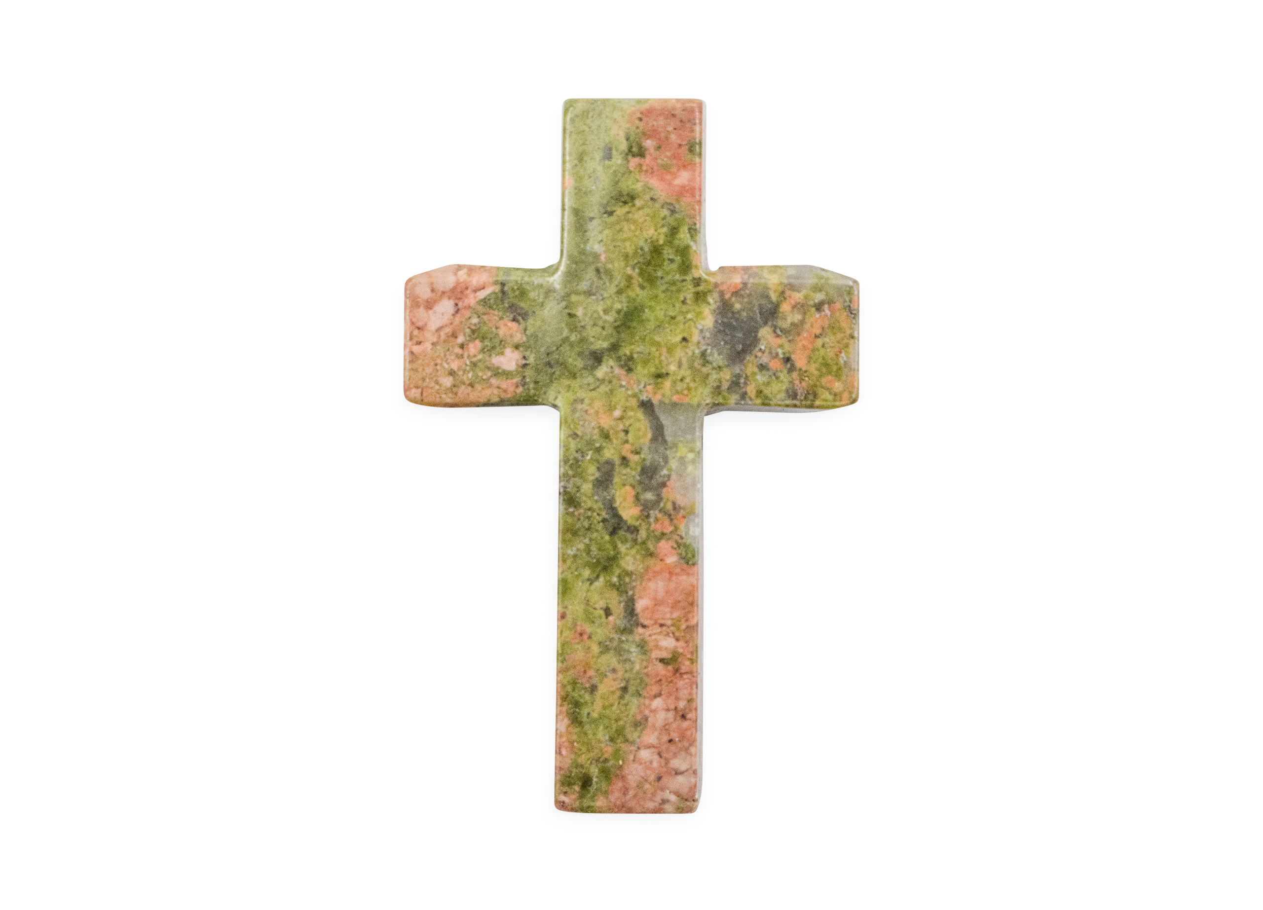 Unakite Crystal Cross - Crystal Dreams