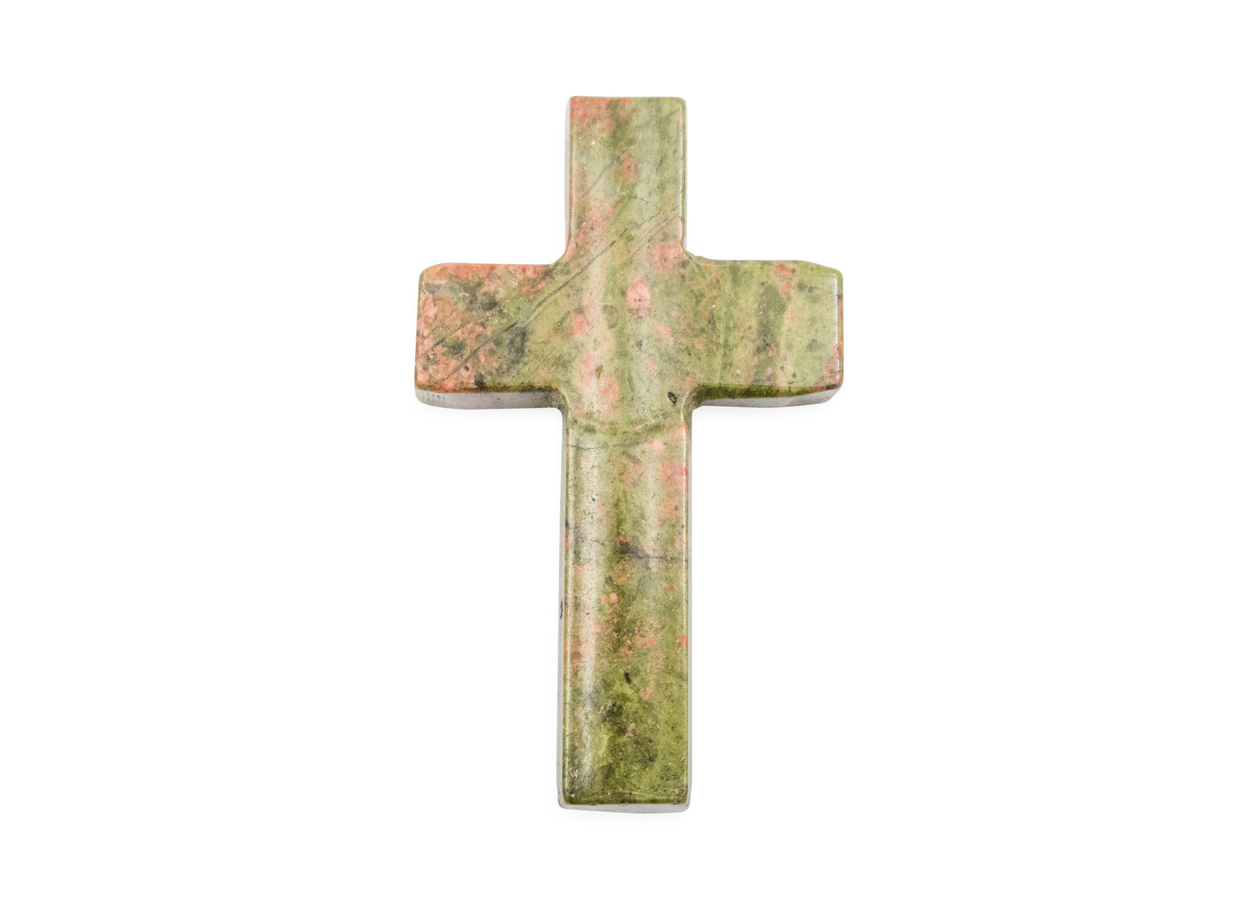 Unakite Crystal Cross - Crystal Dreams