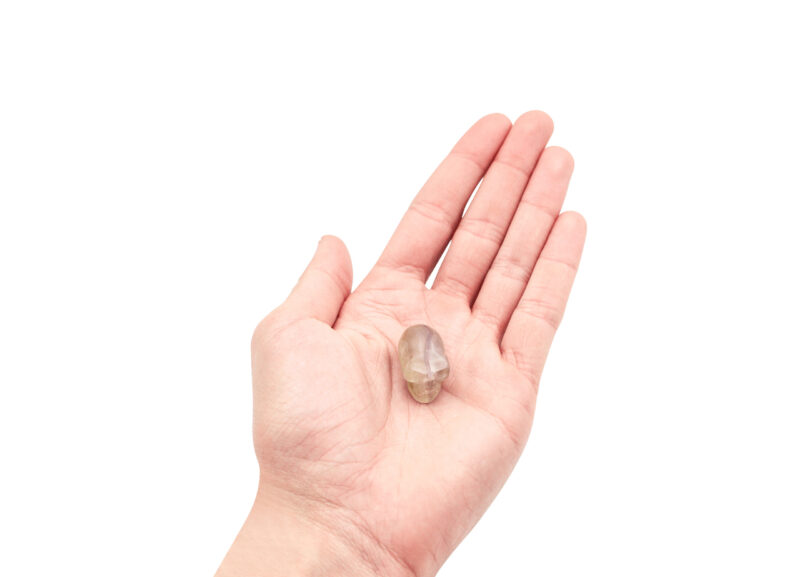 Mini crâne en fluorite