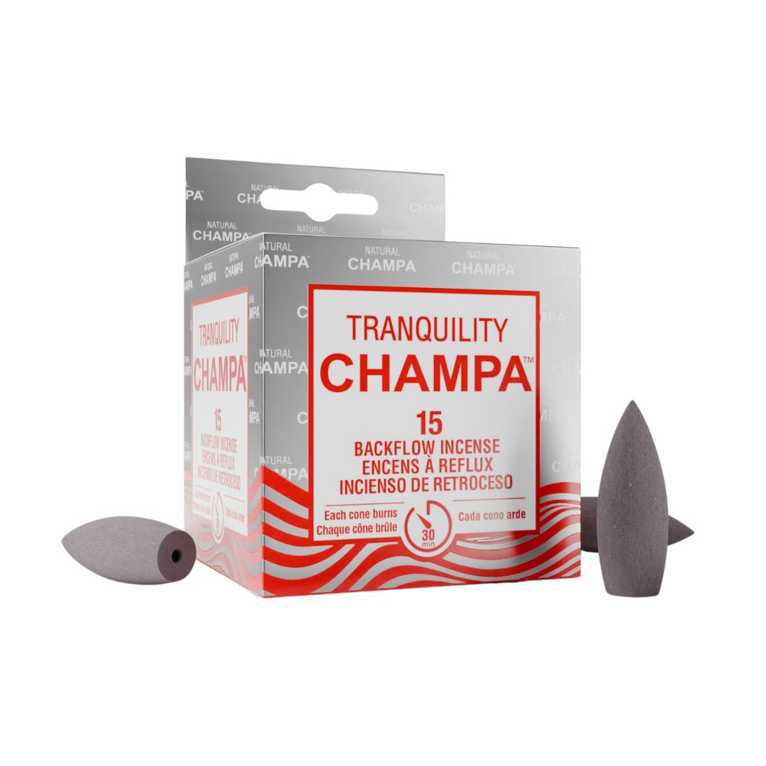 Champa Backflow Cone Incense Tranquility - Crystal Dreams
