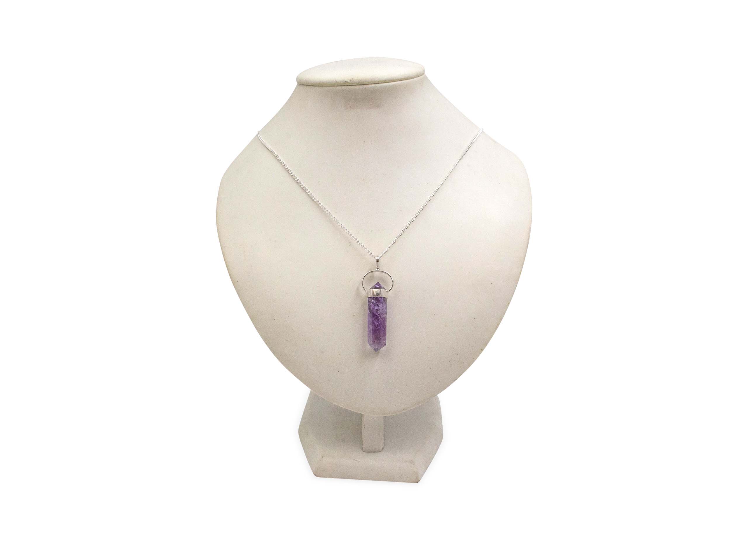 Amethyst "Twin/Double Point" Sterling Silver - Crystal Dreams