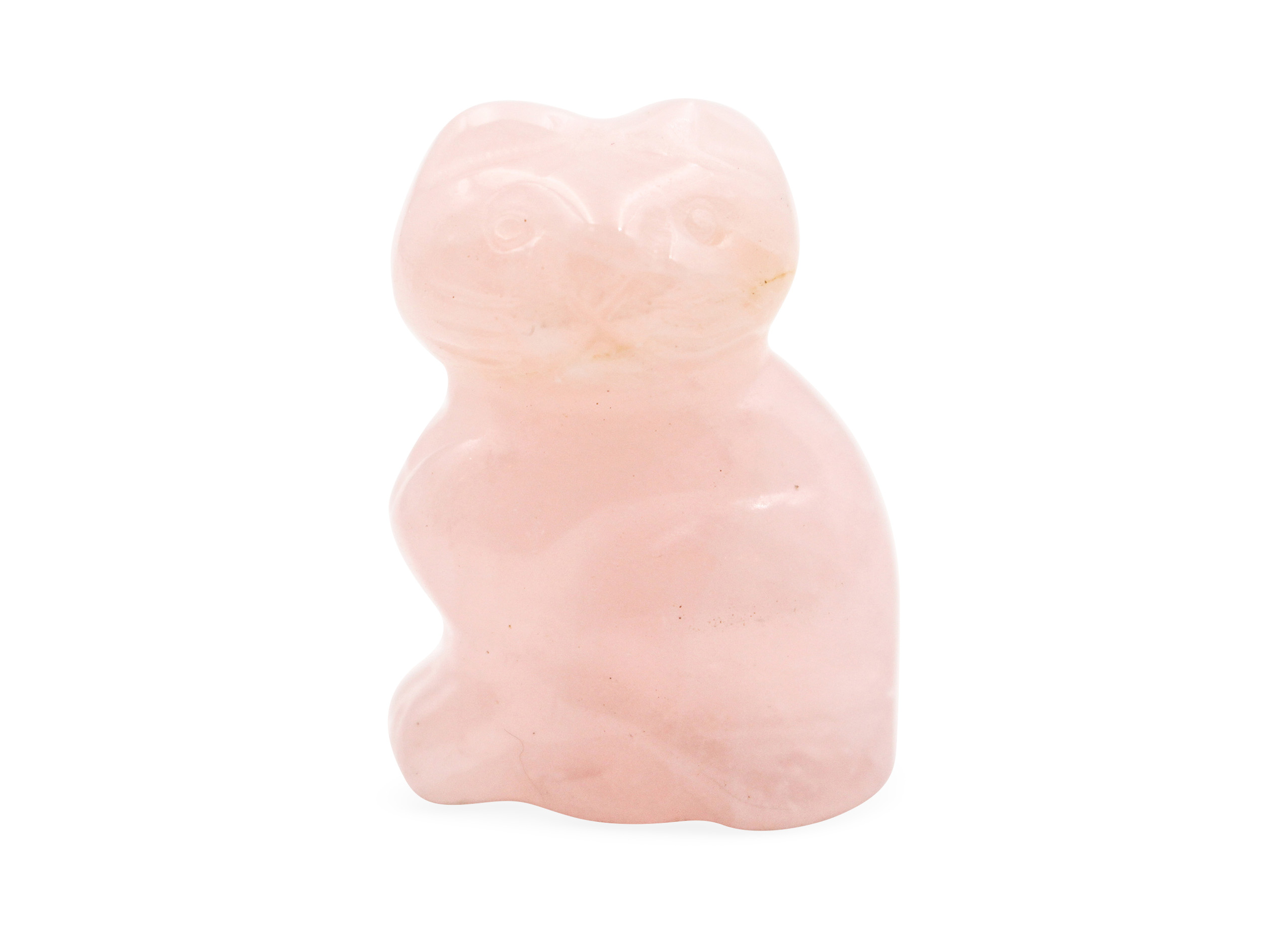 Rose Quartz Crystal Cat - Crystal Dreams