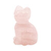 Rose Quartz Crystal Cat - Crystal Dreams