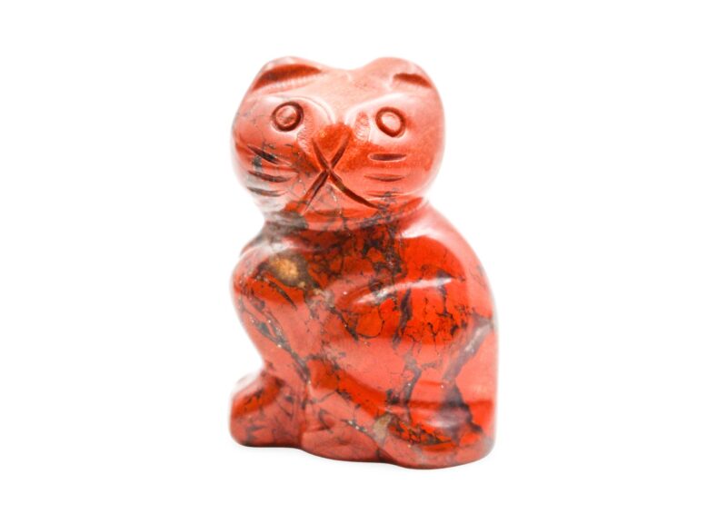 Red Jasper Cat - Crystal Dreams