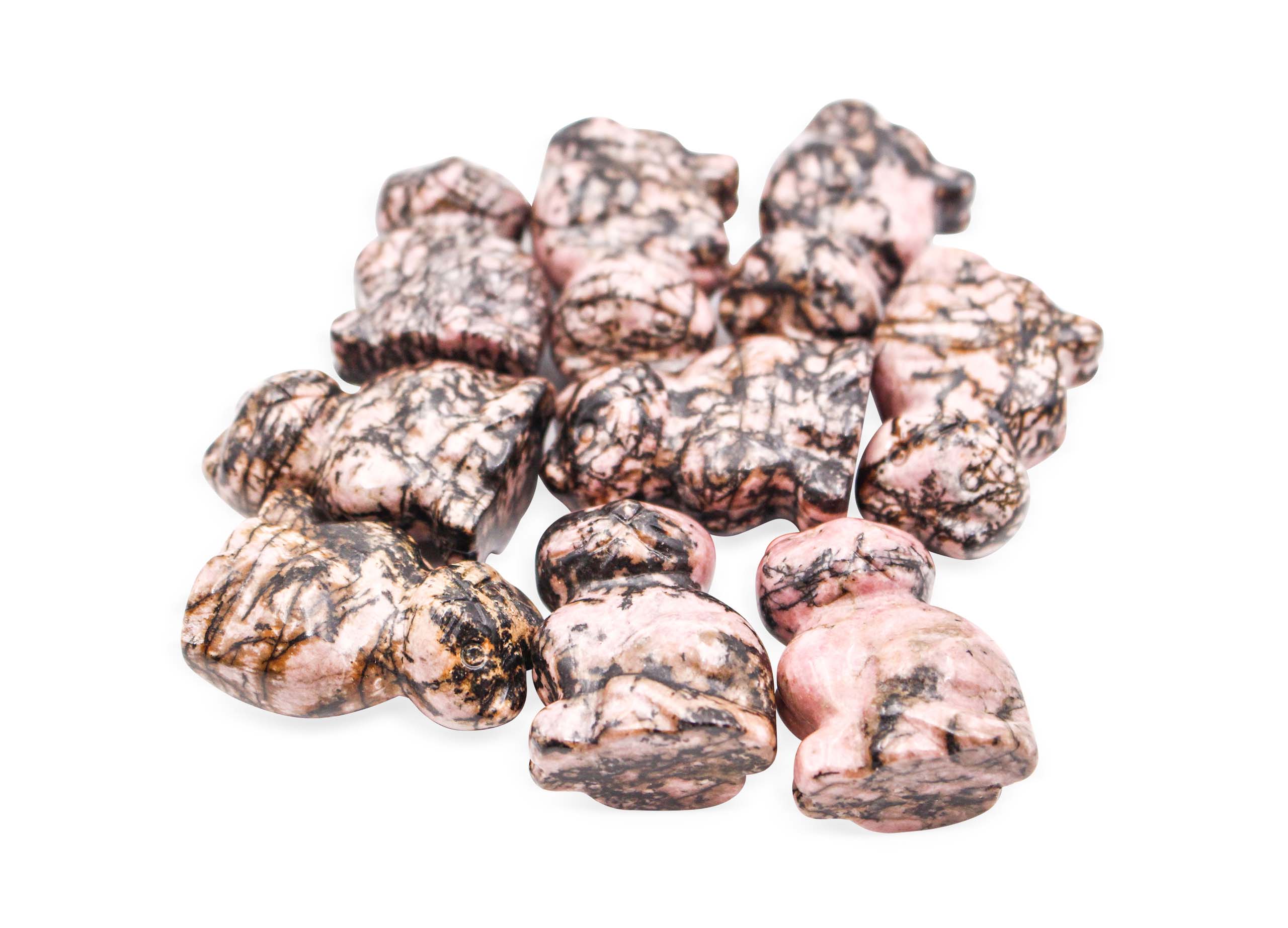 Rhodonite Crystal Cat - Crystal Dreams