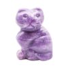 Lepidolite Crystal Cat - Crystal Dreams