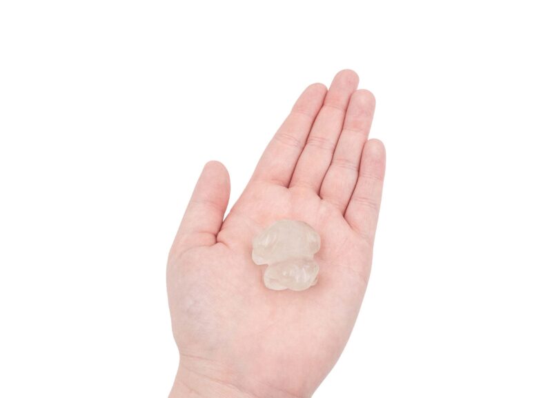 Clear Quartz Frog