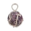 Garnet "Rough" Pendant Sterling Silver - Crsytal Dreams
