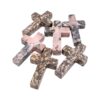 Rhodonite Crystal Cross- Crystal Dreams