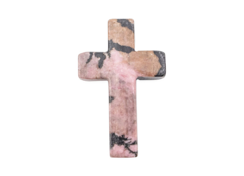 Rhodonite Crystal Cross- Crystal Dreams
