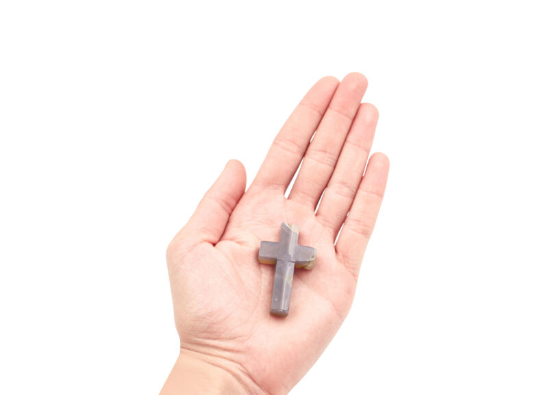 Agate Crystal Cross