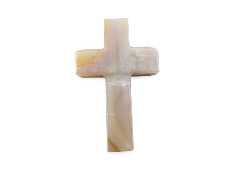 Agate Crystal Cross-Crystal Dreams