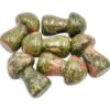 Mini Unakite Mushroom- Crystal Dreams