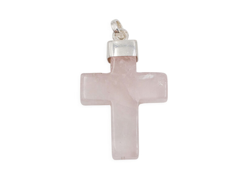 RQC-003-Rose-Pink-Quartz-_Cross_-Polished-Pendant-Sterling-Silver2