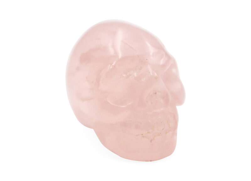 Rose Quartz Mini Skull - Crystal Dreams