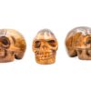 Mini Tiger Eye skull- Crystal Dreams