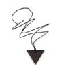 Shungite Triangle Pendant - Crystal Dreams