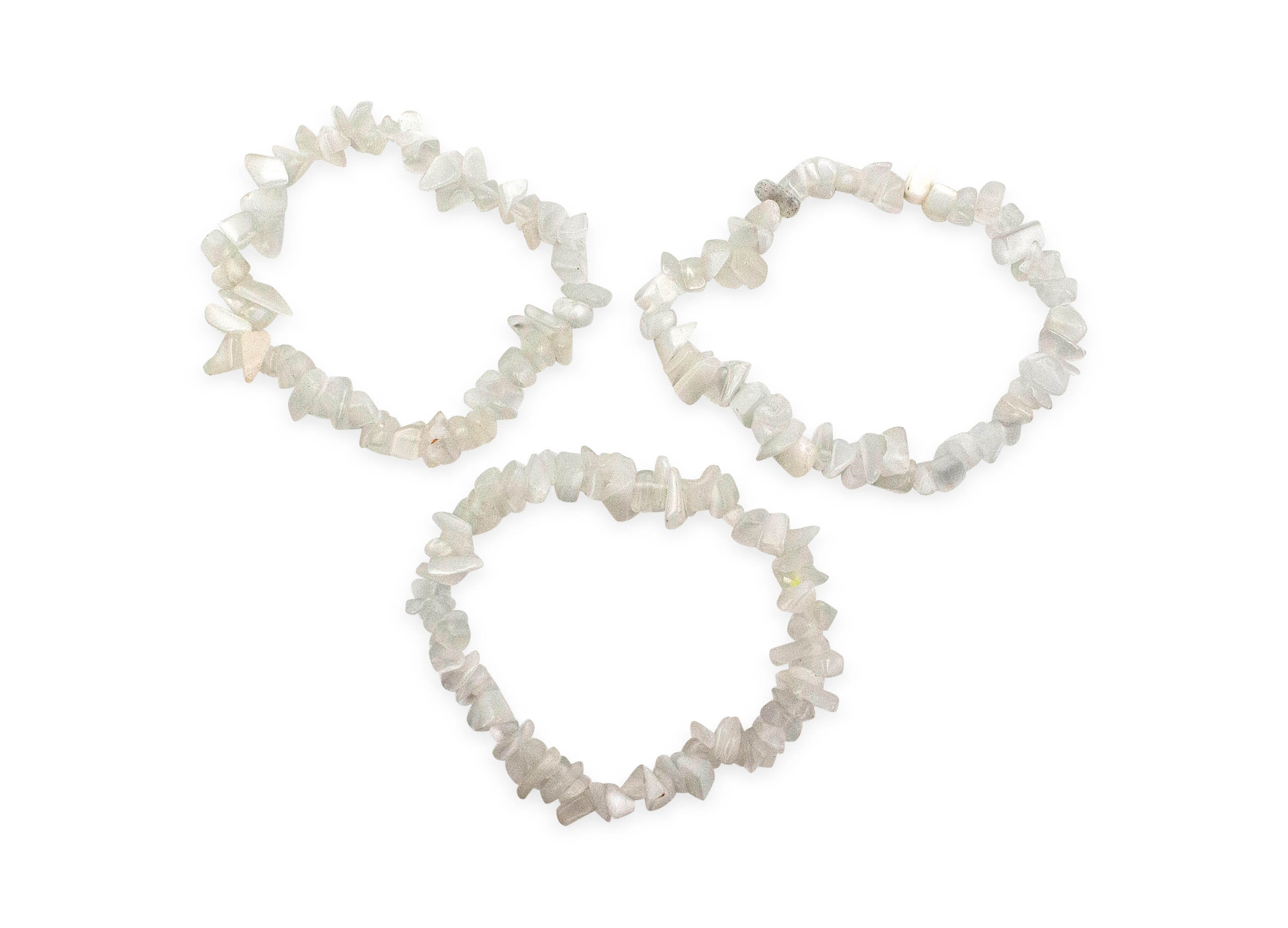 Selenite Chip Bracelet - Crystal Dreams