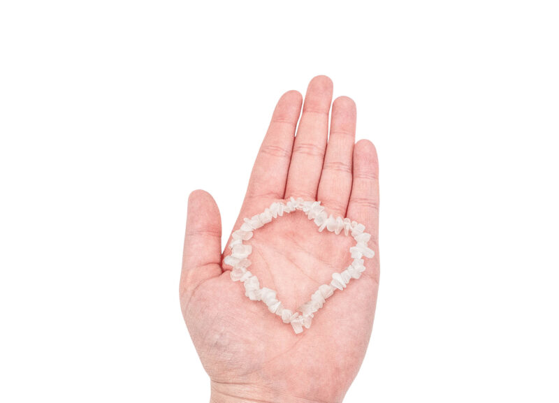 Selenite Chip Bracelet