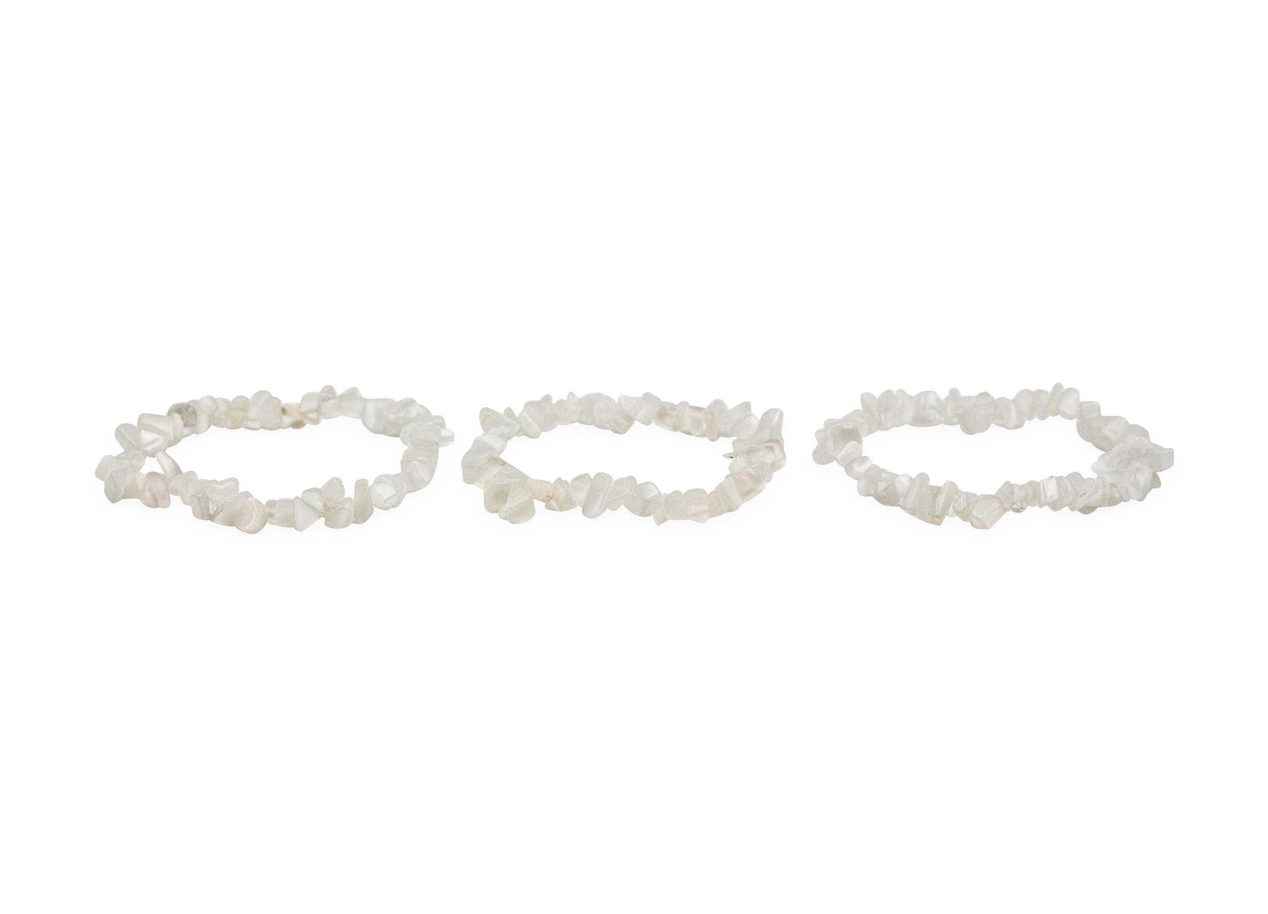 Selenite Chip Bracelet - Crystal Dreams