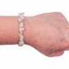 White Jade Chip Bracelet - Crystal Dreams