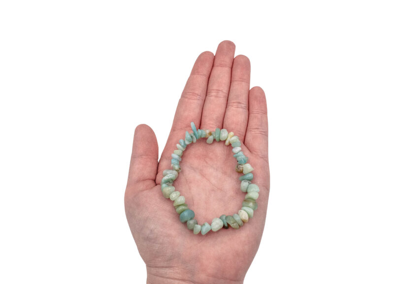 Amazonite Chip Bracelet