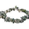 Moss Agate Chip Bracelet - Crystal Dreams