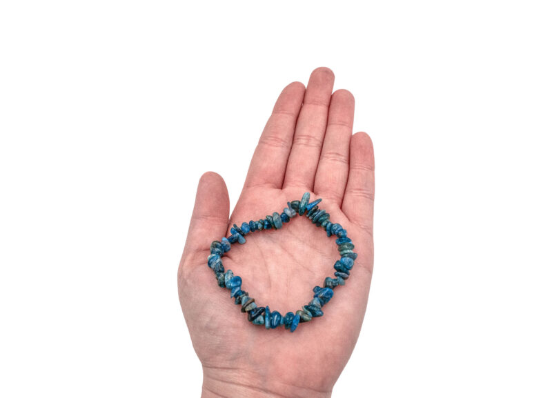 Blue Apatite Chip Bracelet