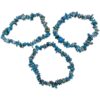 Blue Apatite Chip Bracelet - Crystal Dreams