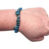 Blue Apatite Chip Bracelet - Crystal Dreams