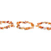 Orange Mix Carnelian Chip Bracelet - Crystal Dreams