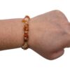 Orange Mix Carnelian Chip Bracelet - Crystal Dreams