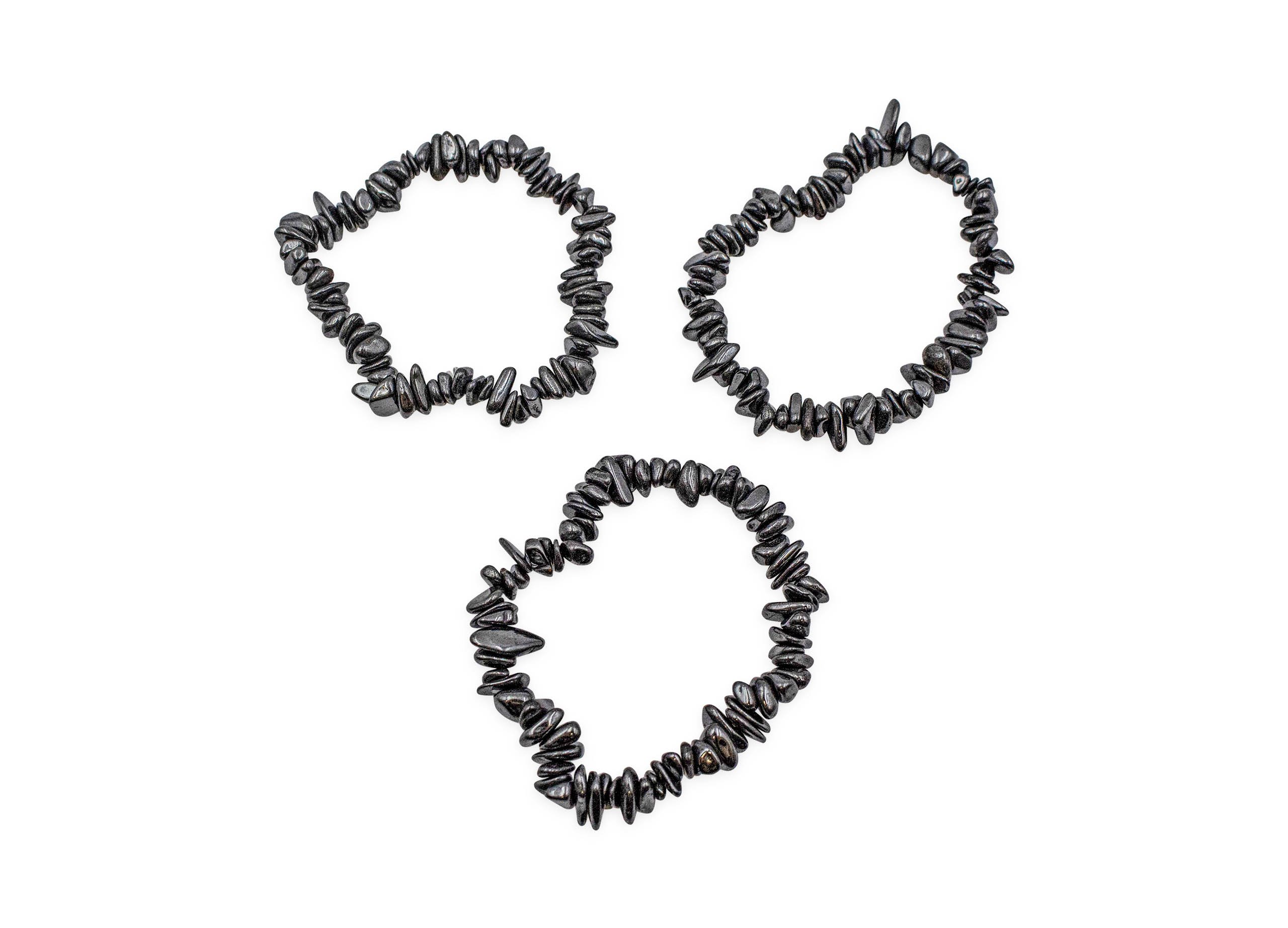 Hematite Chip Bracelet - Crystal Dreams