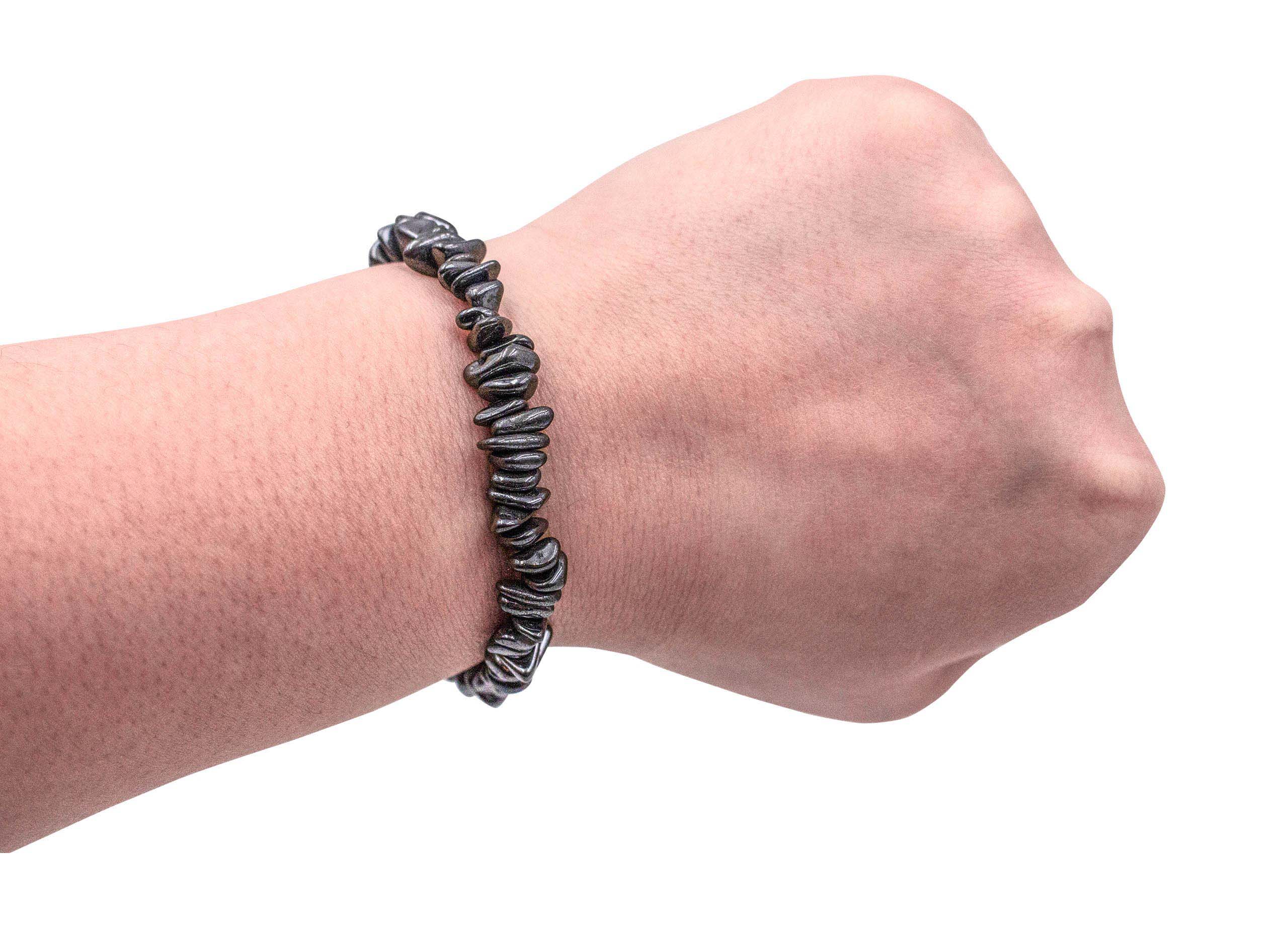 Hematite Chip Bracelet - Crystal Dreams