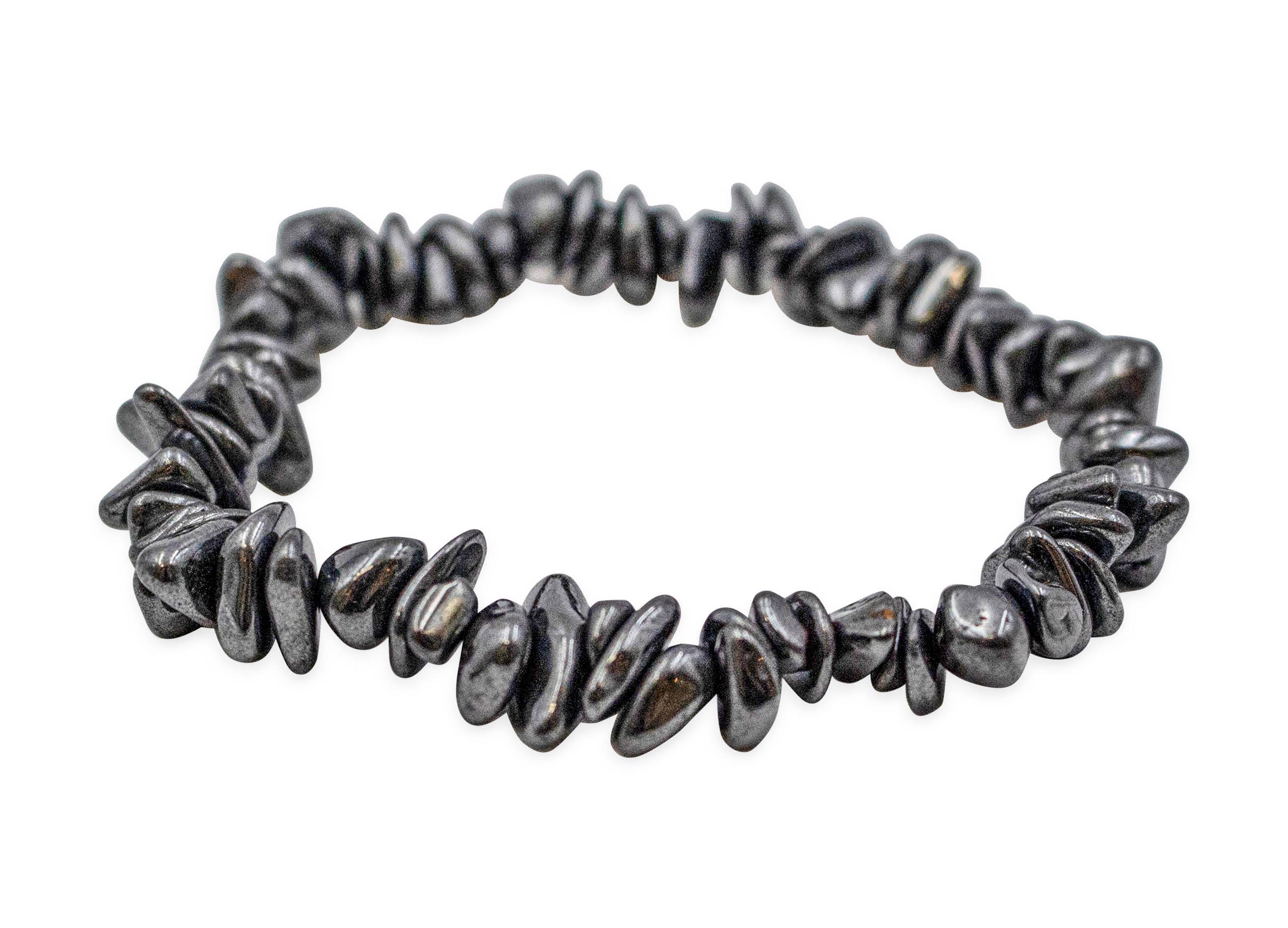 Hematite Chip Bracelet - Crystal Dreams