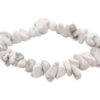 Howlite Chip Bracelet - Crystal Dreams