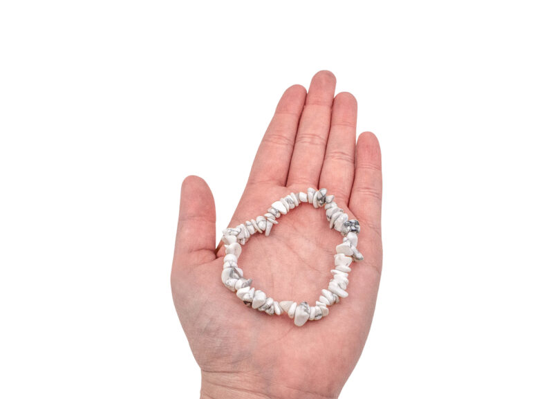 Howlite Chip Bracelet