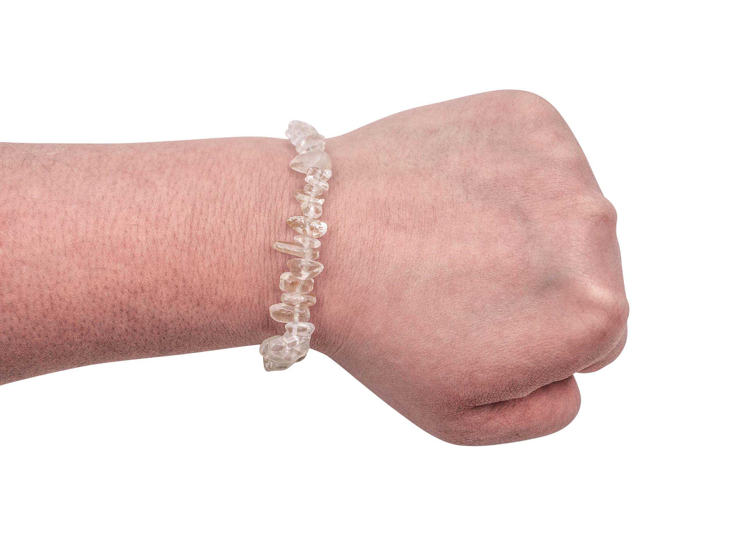 Clear Quartz Chip Bracelet - Crystal Dreams