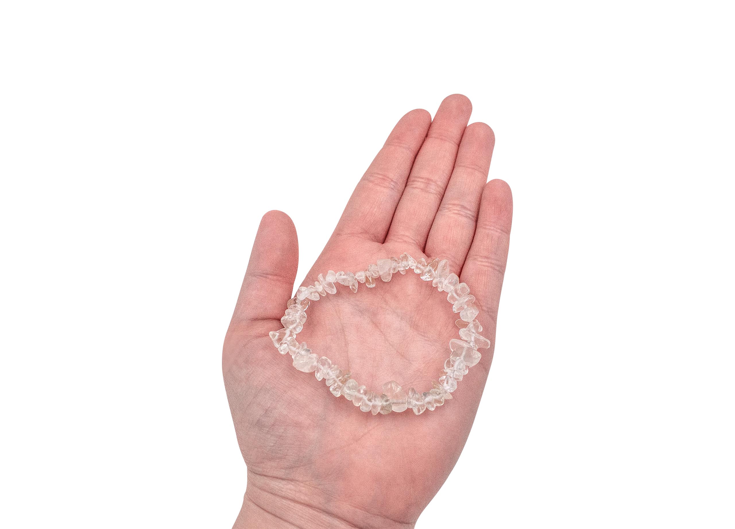 Clear Quartz Chip Bracelet - Crystal Dreams